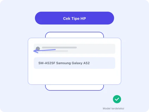 Ilustrasi Cek Spesifikasi dan Tipe HP Android/iOS