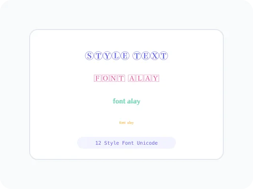 Ilustrasi Font Alay Aesthetic