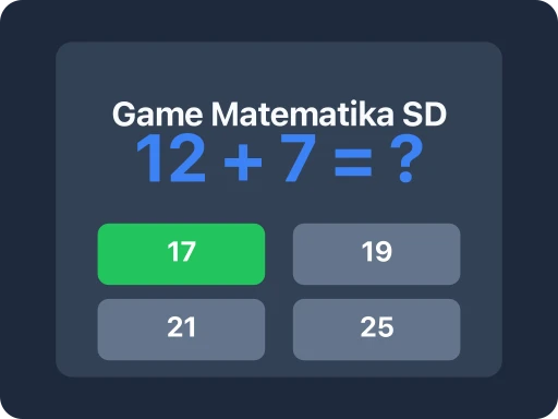 Ilustrasi Game Matematika SD