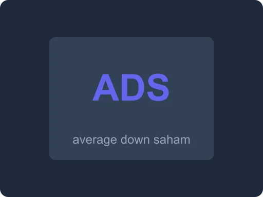 Ilustrasi Kalkulator Average Down Saham