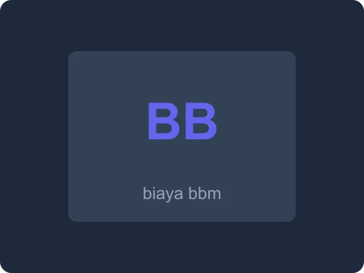 Ilustrasi Kalkulator Biaya BBM