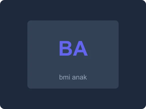 Ilustrasi Kalkulator BMI Anak & Remaja