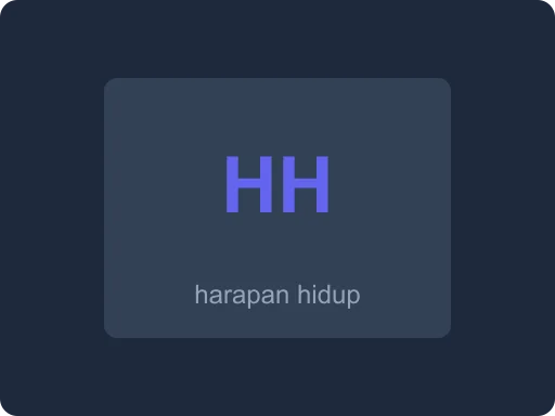 Ilustrasi Kalkulator Harapan Hidup