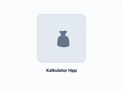 Ilustrasi Kalkulator HPP