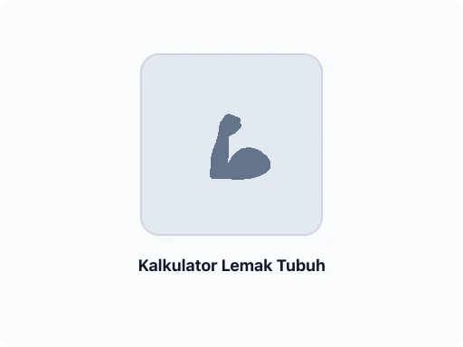 Ilustrasi Kalkulator Lemak Tubuh