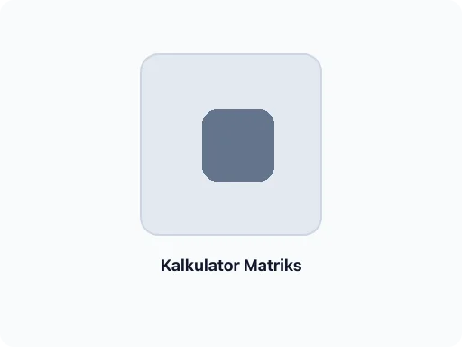 Ilustrasi Kalkulator Matriks