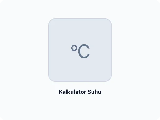 Ilustrasi Kalkulator Konversi Suhu