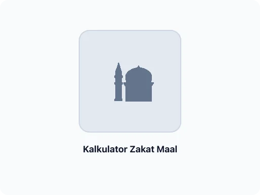 Ilustrasi Kalkulator Zakat Maal