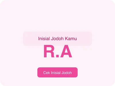Ilustrasi Cek Inisial Jodoh