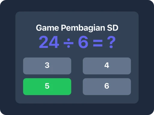 Ilustrasi Game Pembagian SD