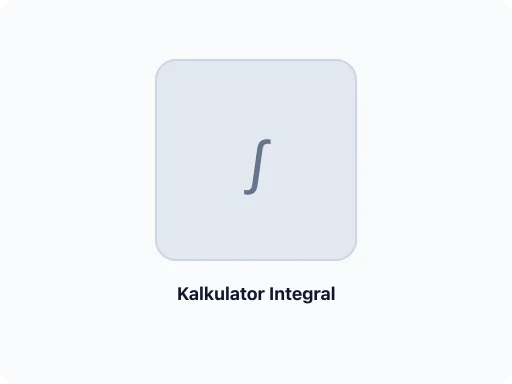 Ilustrasi Kalkulator Integral