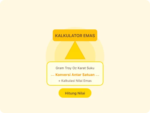 Ilustrasi Konversi Berat Emas: Gram ke Mayam, Suku, dan Ounce